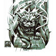 Load image into Gallery viewer, Stalking Dragon Faced Tiger Best Temporary Tattoos
