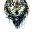 Load image into Gallery viewer, Swamp Wolf Best Temporary Tattoos
