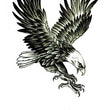 Load image into Gallery viewer, Swooping Bald Eagle Best Temporary Tattoos
