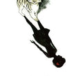 Load image into Gallery viewer, Tiger Kitten With Little Girl Shadow Best Temporary Tattoos
