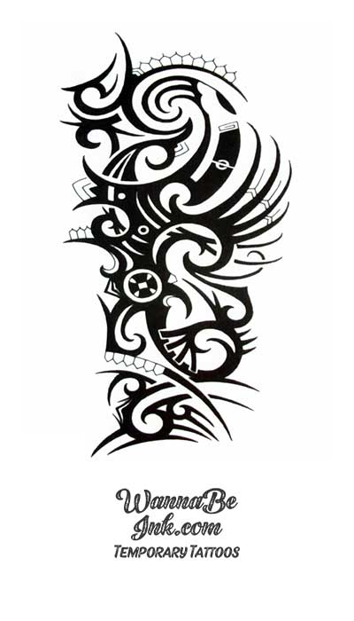 back tribal tattoos designs