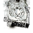 Load image into Gallery viewer, "Warrior" Tiger and Eagle Best Temporary Tattoos
