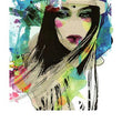 Load image into Gallery viewer, Water Color Squaw Best Temporary Tattoos

