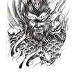 Load image into Gallery viewer, Werewolf Demon Best Temporary Tattoos
