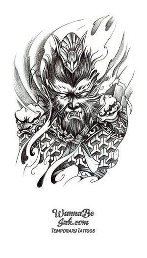Werewolf Demon Best Temporary Tattoos
