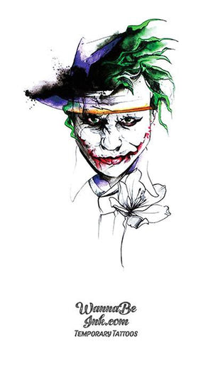 Jack Nicholson Joker tattoo by Max Pniewski - Best Tattoo Ideas Gallery