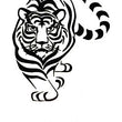 Load image into Gallery viewer, White Stalking Tiger Best Temporary Tattoos
