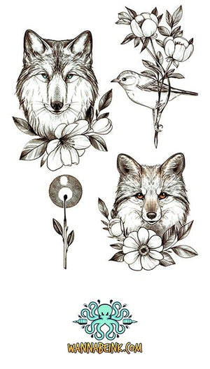 Flower Bunches Best Temporary Tattoos
